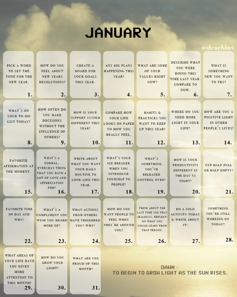 JanuaryCalendar