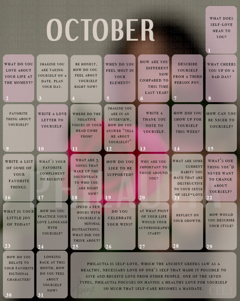 October Calendar 2022